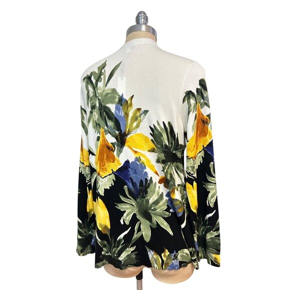 Chico's Long Sleeve Garden Cardigan NWT 0 Small - Picture 6 of 9